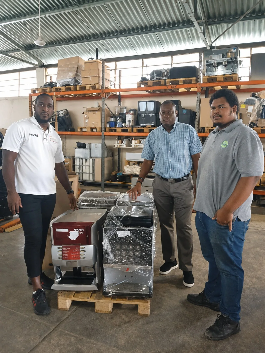 DeliNova&rsquo;s technical service department team