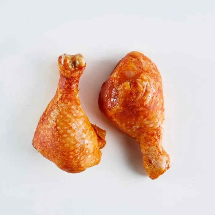 Seasoned chicken drumsticks